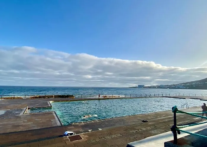 A Pie De Playa Con Amplia Terraza Lägenhet *